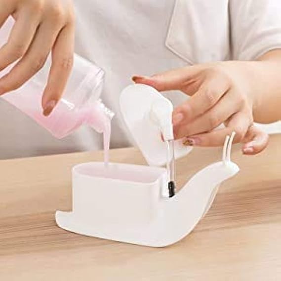 Portable Snail Shape Liquid Soap Dispenser