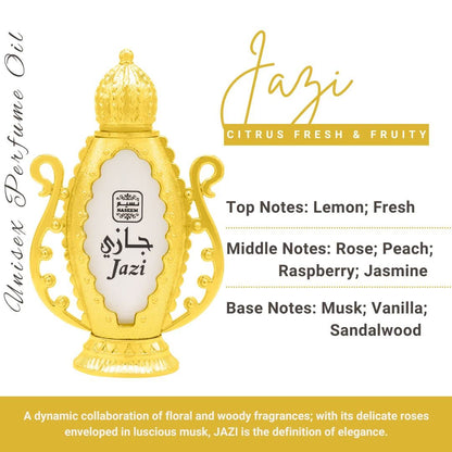 JAZI CONCENTRATED PERFUME OIL 20 ML