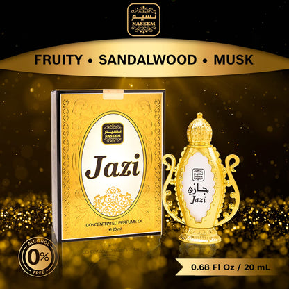 JAZI CONCENTRATED PERFUME OIL 20 ML